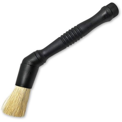 Plastic Handle Tire Mounting Paste Lube Brush - (1 inch), (45-degree Angle) Head