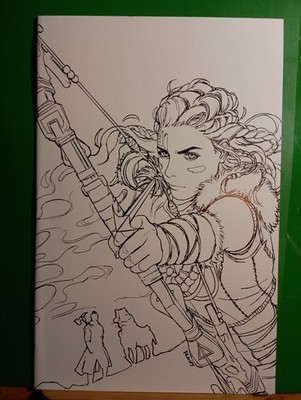 2021 Titan Comics Horizon Zero Dawn Liberation 2 Justine Frany Cover E Variant