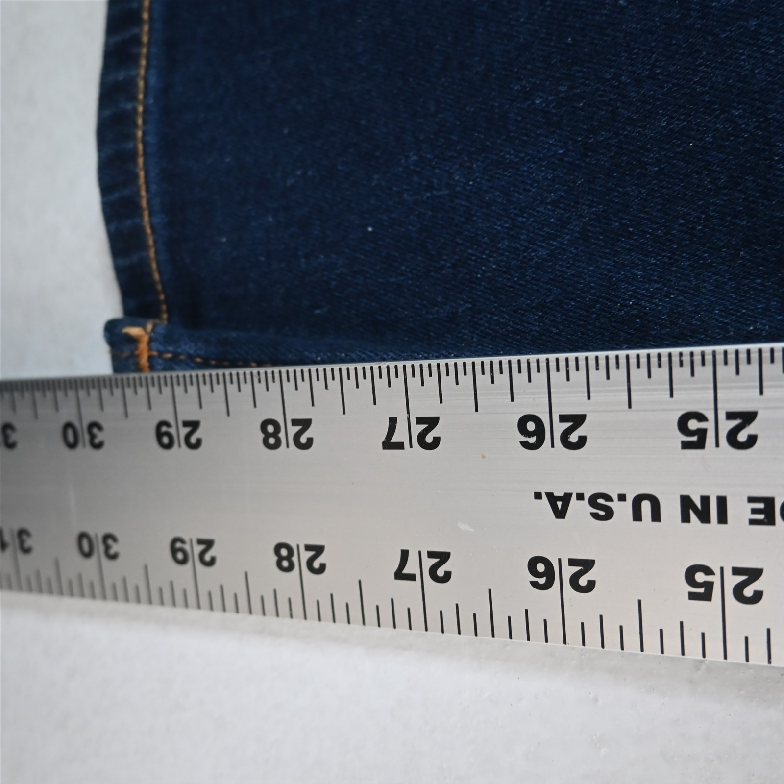 True Religion 34x30 Gino Relaxed Slim Dark Wash Stretch Denim Mens Jeans thumbnail 4