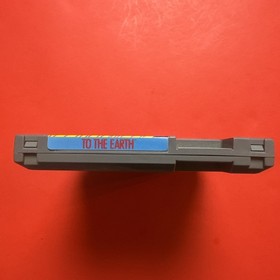 Carrito sistema de entretenimiento To the Earth NES Nintendo solo 100 % aut&eacute;ntico