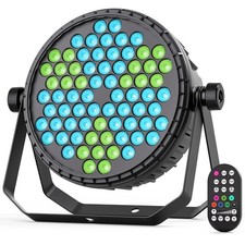 360W LED RGB Stage PAR Light DMX Party DJ Disco Lighting Effect w/ Remote
