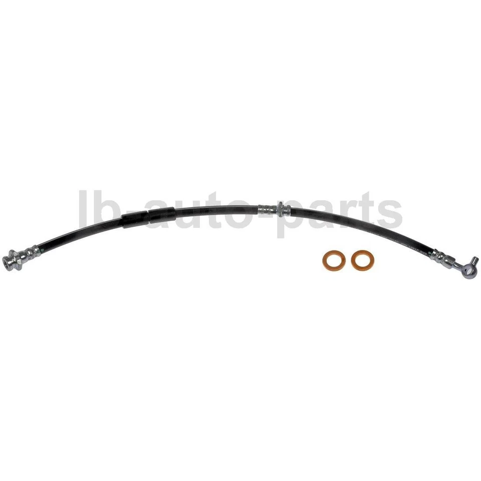 2X Manguera de línea de freno delantero primera parada para Infiniti I35 2002 2003 2004 Foto 3 de 4