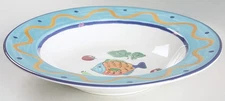 Studio Nova Ocean Collage Rimmed Soup Bowl 6415242
