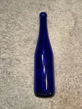 Cobalt Blue Glass Wine/ Water Bottle 375 ML