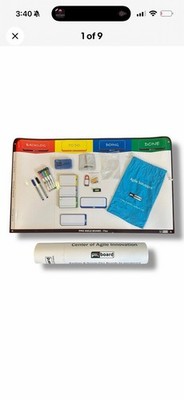 Kanban Scrum PMX Board Dry Erase Magnetic Board For Projects Agile Flex.