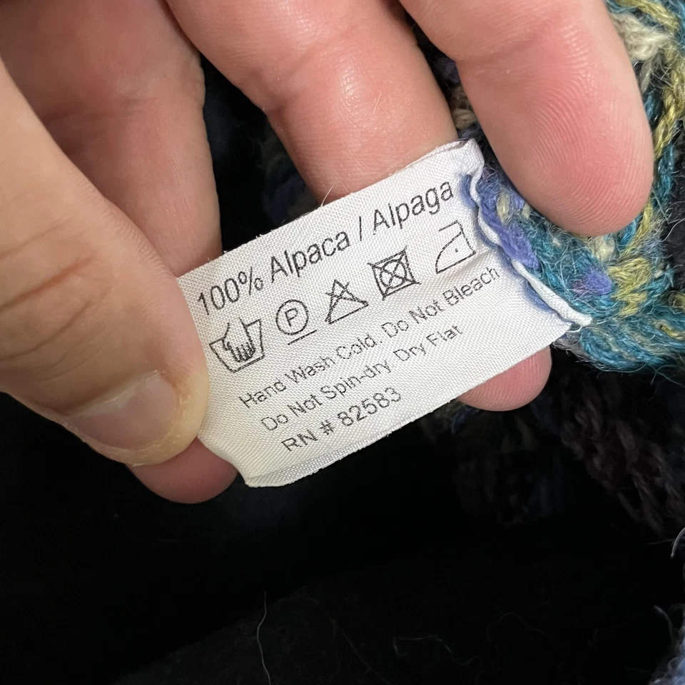 Roxy Sombrero Gorro Oreja Solapa Mujer Talla Única Forrado Acrílico Invierno Esquí Tejido Lote Foto 3 de 4