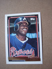 1992 Topps Gold baseball Deion Sanders card #645 NM or better