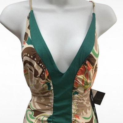 Baby Phat Dress Women Small Midi Y2K Glam Party Club wear  Deadstock