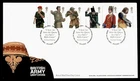 DR WHO 2007 GB FDC BRITISH ARMY UNIFORMS COMBO R49464