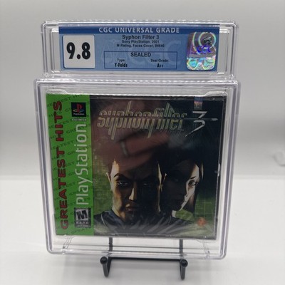 CGC 9.8 A++ Syphon Filter 3 Sony PlayStation 1 PS1 - SEALED - TOP POP