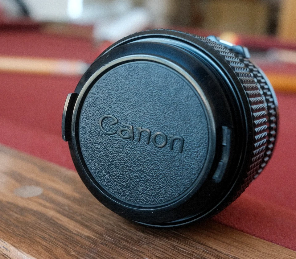 *Casi Como Nuevo* Lente Canon FD NFD 50 mm F/1,2 Prime Standard MF Japón *VENDEDOR DE EE. UU.* Foto 4 de 4