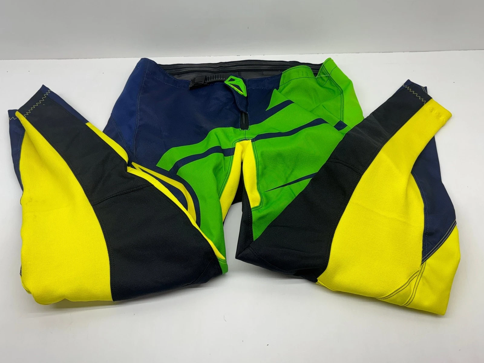 New MSR Men's Riding Pants Size 36 Yellow Apparel Gear Motocross MX Off Road