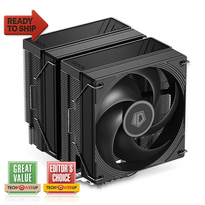 ID-COOLING FROZN A620 PRO SE - Blackout Dual-Tower Air CPU Cooler, 6×?6Mm Heatp