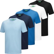 5er Pack T-Shirts für Damen und Herren von Benetton I Multipack