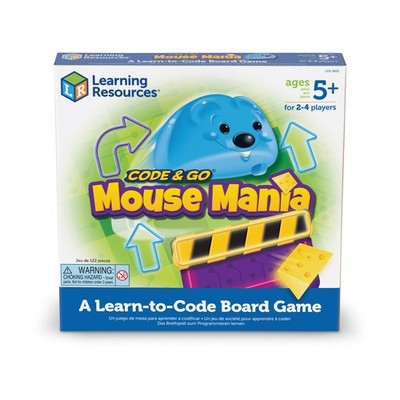 New - Learning Resources Code & Go Mouse Mania Board Game - Ages 5+
