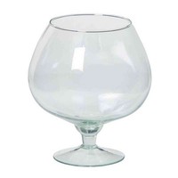 Inna-Glas Xxl Dekoglas Roger Auf Standfuß, Kugel - Rund, Klar, 18,5Cm, Ø 10,5Cm