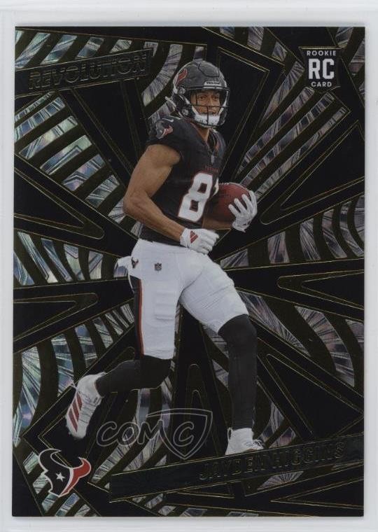 2025 Panini Revolution Rookies Fireworks 37/49 Jayden Higgins #220 4l3