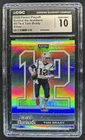 2020 Panini Playoff Tom Brady Behind the Numbers Silver #BTN-4 Patriots CGC 10
