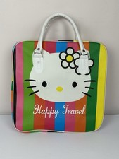 Hello Kitty LARGE Colorful Travel Bag Tote Carry On ,Duffle,roomy ,multipurpose