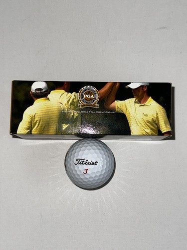 Titleist Golf Ball PGA McGladrey Team Championship Titleist 3 DT Roll Carry 6 pc - Picture 5 of 6