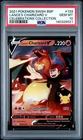 PSA 10 GEM MINT Pokemon Celebrations Lance’s Charizard V Promo Card SWSH133