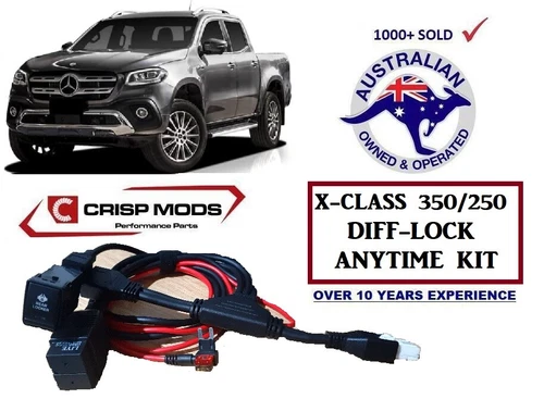 Diff Lock anytime (Over-ride) kit to suit Mercedes X class 250d 350d 2017-2021