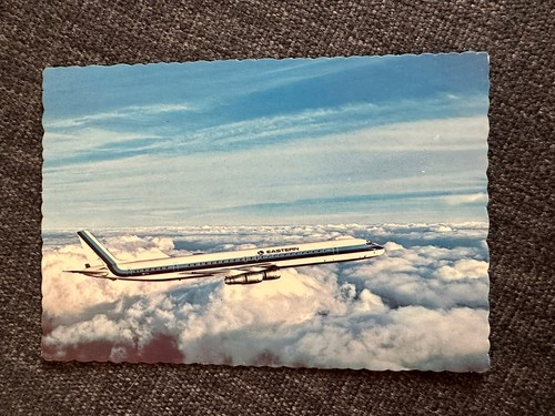 Eastern Airlines Super DC-8 Postcard