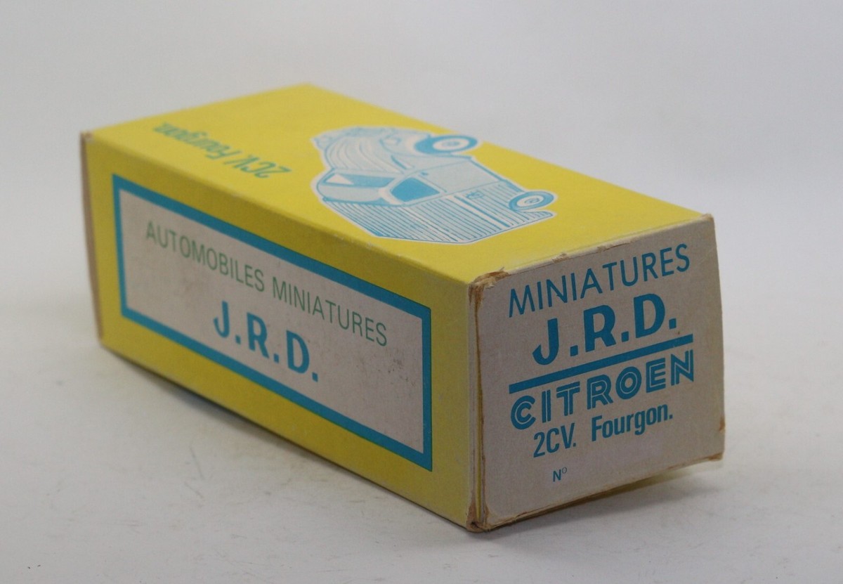JRD 85 - Citroën 2 CV Fourgon Grise - Échelle 1/43 - Boîte D'origine - État Neuf