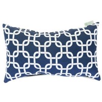 Majestic Home Goods Links Pillow, Small, Navy Blue, New, Free Shipping on sale Majestic Home Goods Links Pillow, Small, Navy Blue, New, Free Shipping on sale