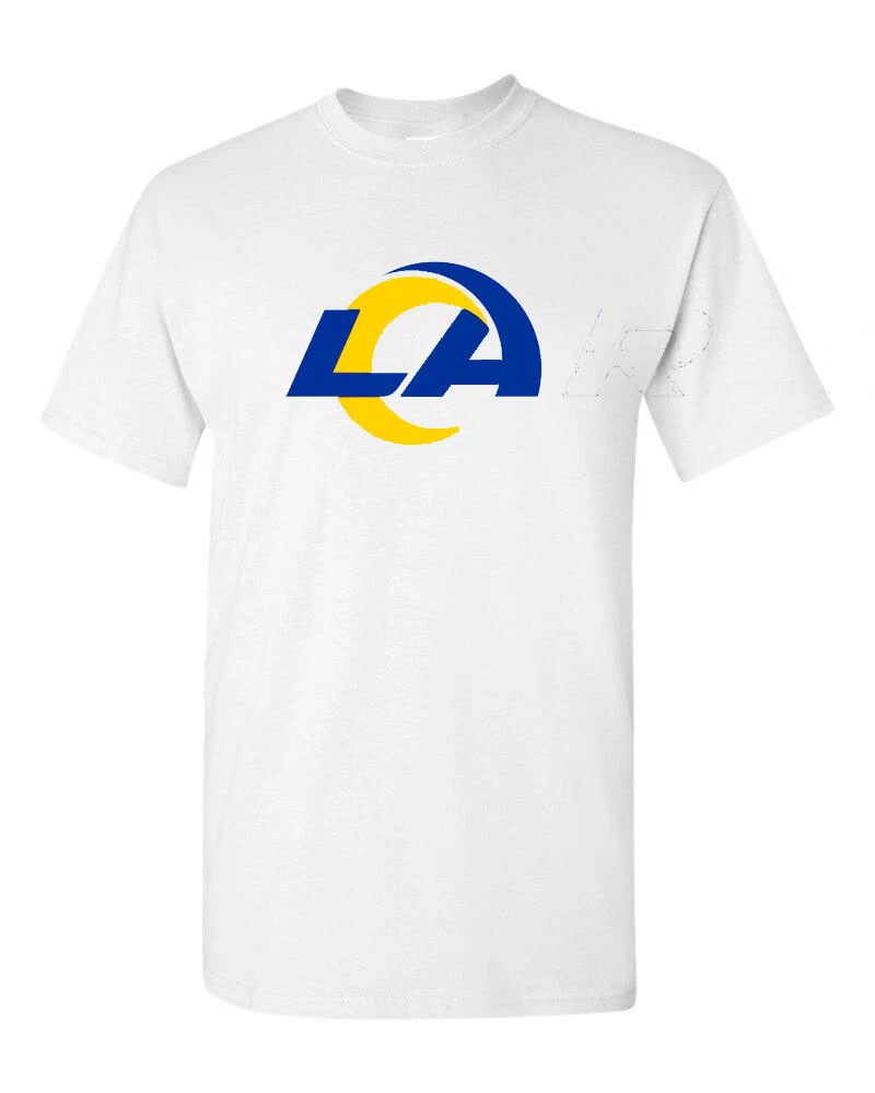 LA RAMS Logo T SHIRT White