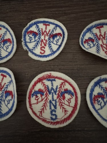 1961-65 ERA MINNESOTA TWINS MLB BASEBALL VINTAGE 2.75" TEAM PATCHES SET Of 6 - Picture 3 of 7