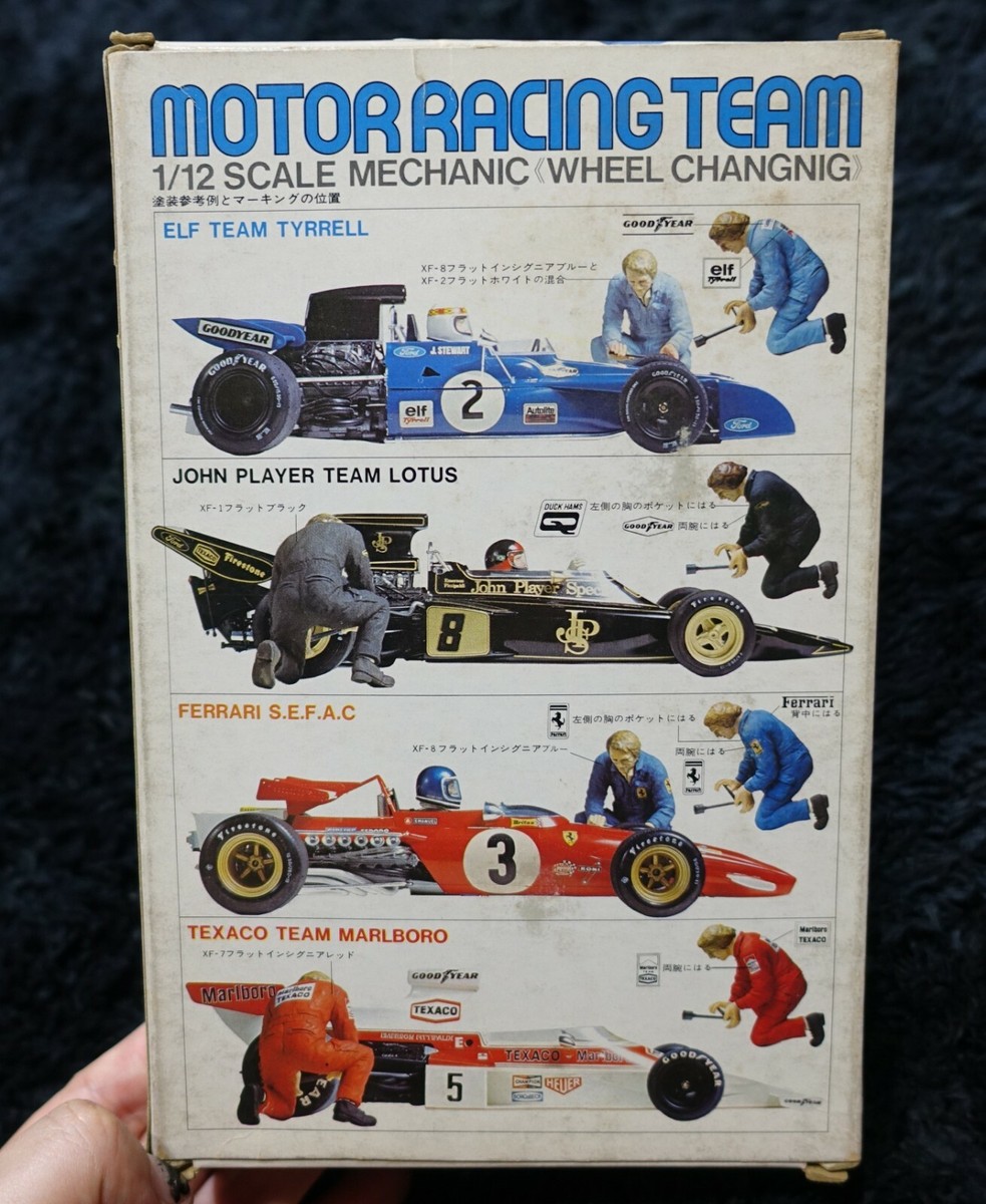 VINTAGE TAMIYA MOTOR Racing Team Manager Figure Model Kit Sealed New VINTAGE TAMIYA MOTOR Racing Team Manager Figure Model Kit Sealed New