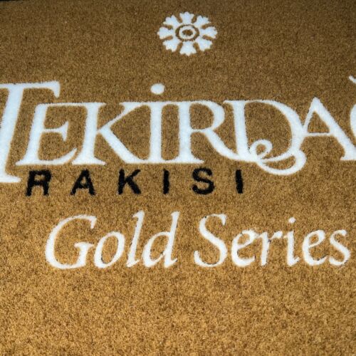 Tekirdag Rakisi Turkish Carpeted Floor Mat (rubber Backed) Approx 39 By 20 Inch - Picture 3 of 4
