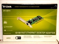 D-Link DFE-530TX 10/100 Mbps Fast Ethernet Desktop Adapter - New