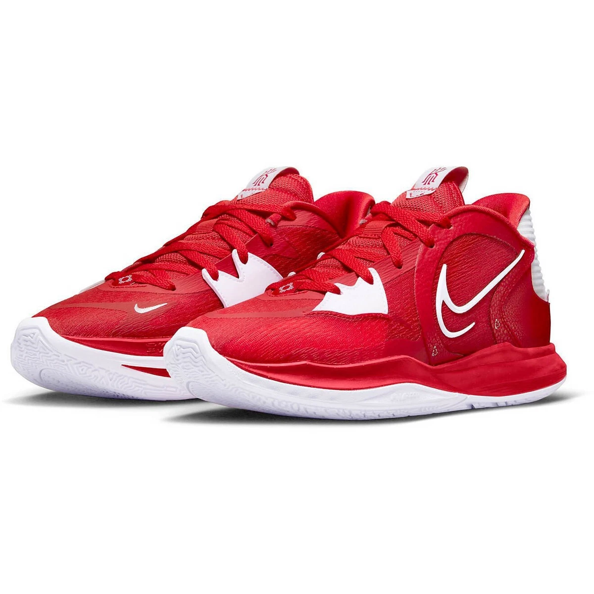 Kyrie 5 red shop white blue