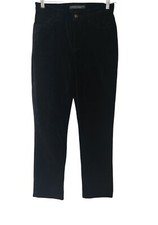 Lauren Ralph Lauren Velvet Pants Black Blueish Soft Velour Womens Size 2