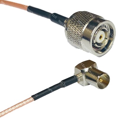 RG316 RP-TNC MALE to DVB Pal Male Angle RF Cable Rapid-SHIP LOT