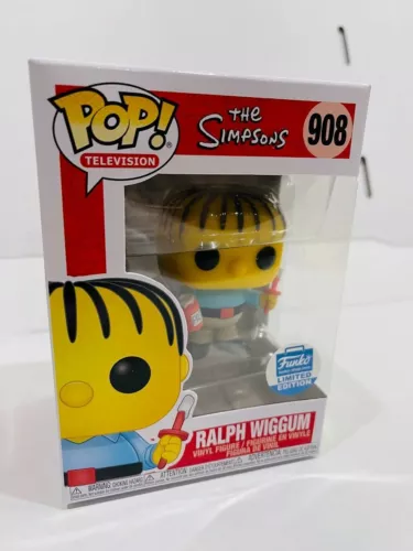 NEW Funko POP! 908 The Simpsons Ralph Wiggum Funko Shop Exclusive