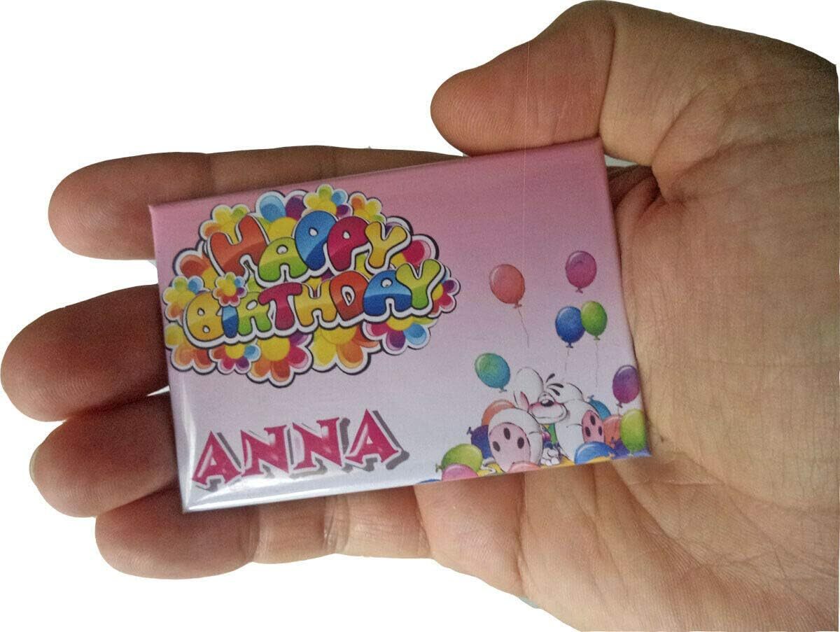 Calamita Personalizzata Wanapix 10,5x7cm - Magnete Flessibile Per Frigorifero Con Foto, Testo O Logo - Foto 4