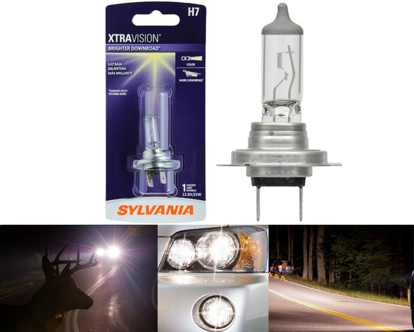 Sylvania Xtra Vision H7 55W One Birne Kopf Licht Niedrig Beam Ersatz Lager Lampe-image