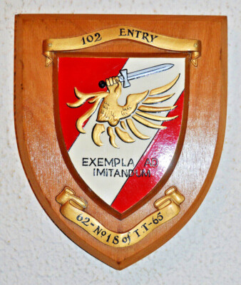 102 Eingang Nr. 1 Schule für technische Ausbildung RAF Halton Chaos Plakette Schild Gören