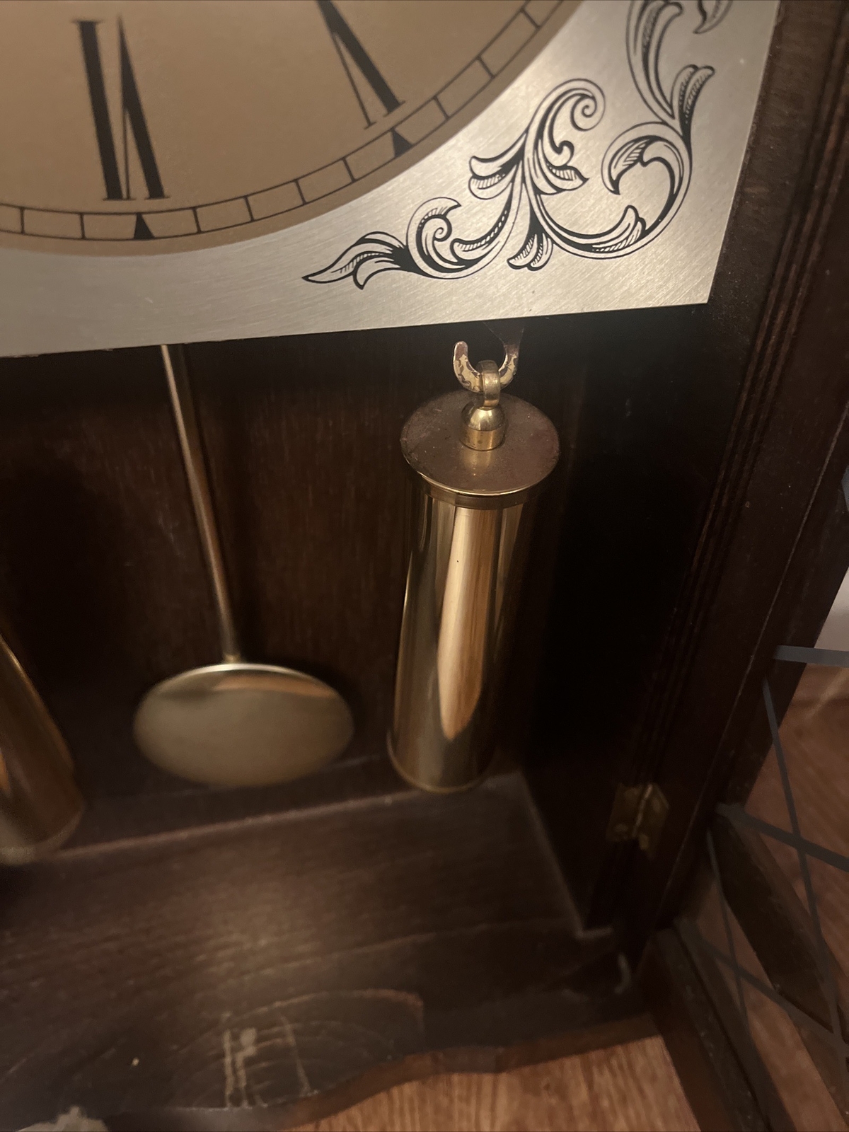 The London Clock Company Vintage Wooden Wall Clock eBay