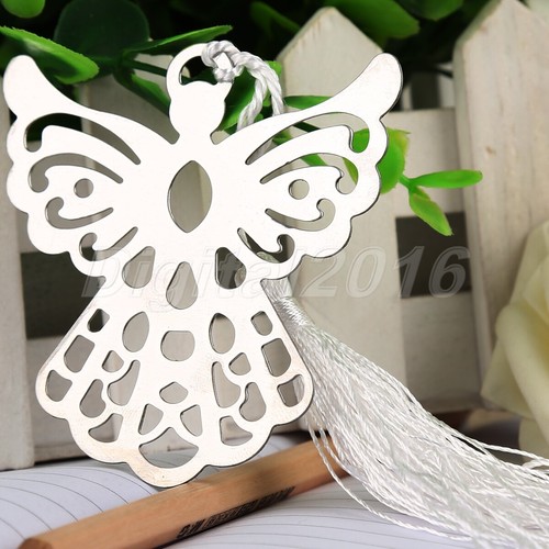 20pcs ANGEL Holy Guardian Bookmark Tassels Stationary Christening Wedding Gift - Picture 5 of 10