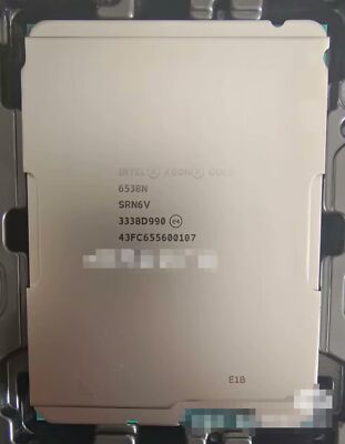 Intel Xeon Gold 6538N LGA-4677 2S Server CPU Processor 2.10GHz 32-Core 60MB 205W