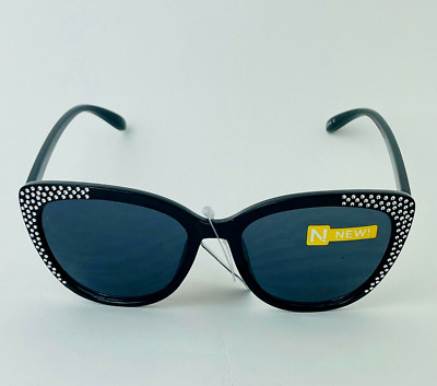 Fashion Trend Sunglasses For Women Cateye, 100% UVA/UVB Protection, Black LFVL.