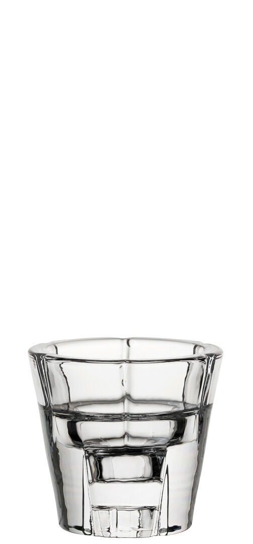 Candle Holder Clear Panelled Nightlight Holder Attractive Glassware Pack Of 6