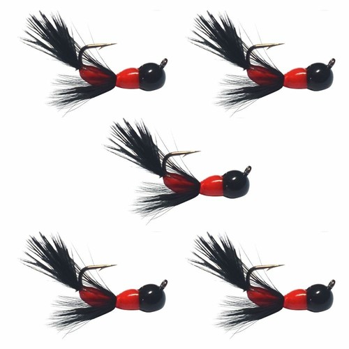 Kenders Tungsten Akua Jig Series Micro Panfish/Ice Fishing Jigs (5 Jig per confezione) - Foto 11 di 19
