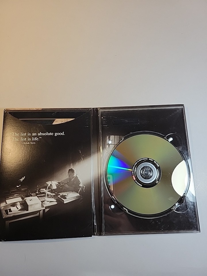 Schindlers List (DVD, 2004, Full Frame, Digipak Packaging Edition