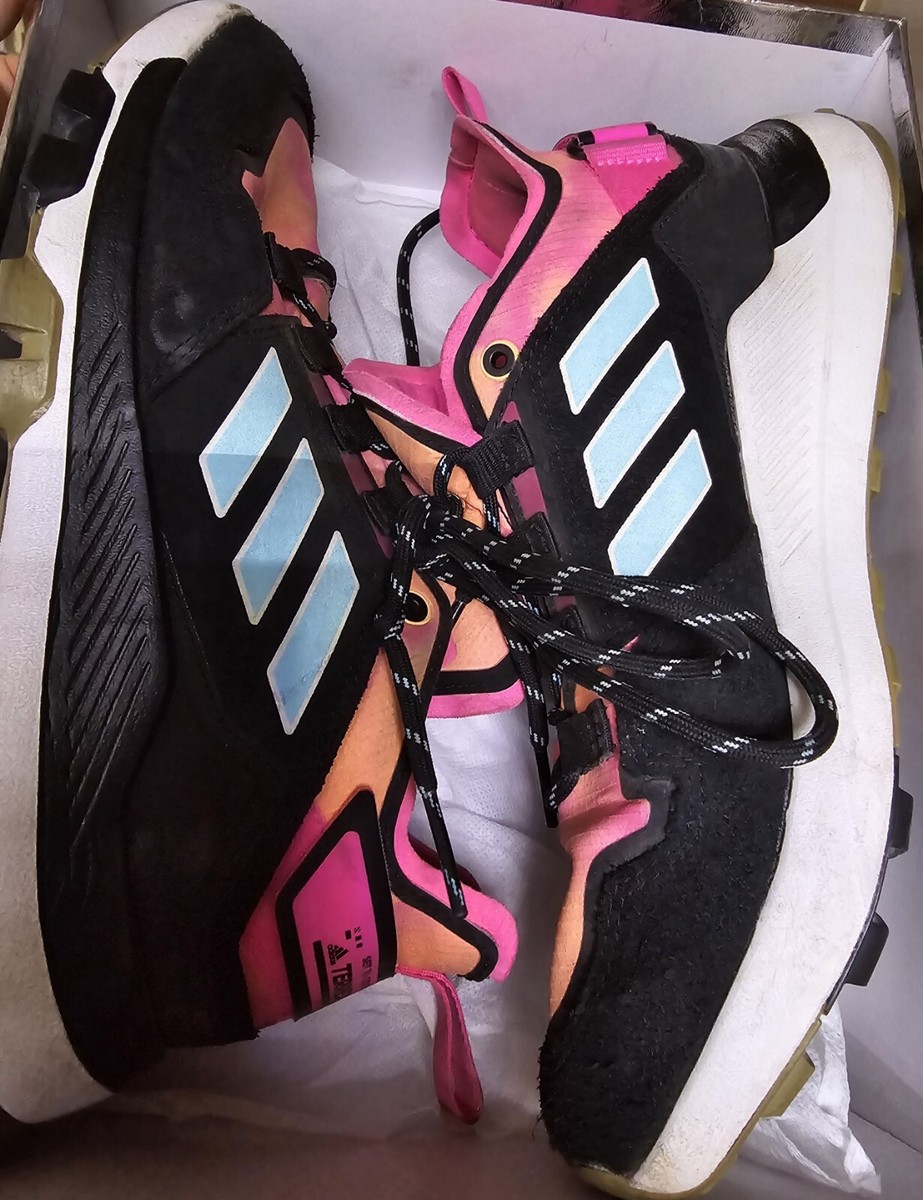 Adidas TERREX M 7.5 - SEIT 10-2006, BLACK PINK multi color Adidas TERREX M 7.5 - SEIT 10-2006, BLACK PINK multi color