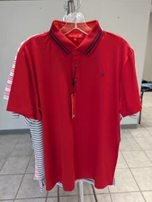 NWT MEN'S REDVANLY CADMAN POLO, SIZE: M, COLOR: RIO (M6)